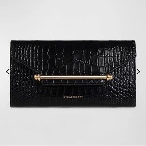 STRATHBERRY Croc-Embossed Wallet